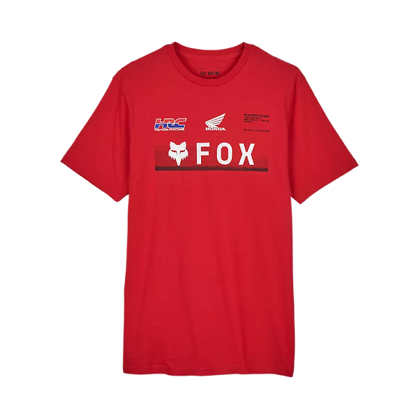 TEE-SHIRT FOX RACING X HONDA PREMIUM FLAME RED 32058-122