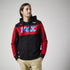 Sweat Shirt Fox Racing Honda Hrc Zip Fleece Noir Rouge