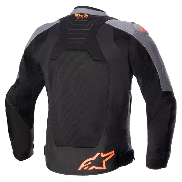 BLOUSON ALPINESTARS SMX AIR JACKET DARK GRAY / BLACK / ORANGE FLUO 3306523  914