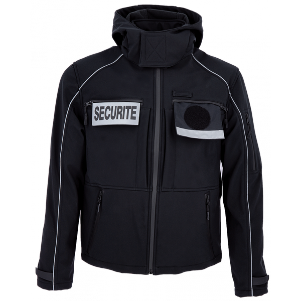 Blouson Dmb Softshell Securite Arrow Noir 861