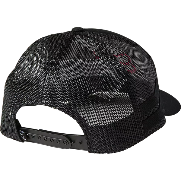 CASQUETTE FOX RACING BOUNDARY TRUCKER BLACK PINK 26594-285